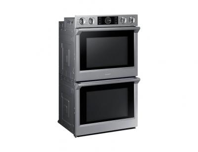 30" Samsung 10.2 Cu. Ft. Convection Double Oven With Steam Bake And Flex Duo - NV51K7770DS