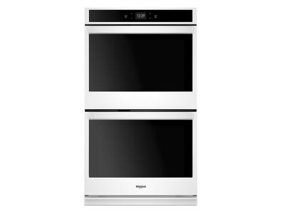 30" Whirlpool 10.0 Cu. Ft. Smart Double Wall Oven With Touchscreen - WOD51EC0HW