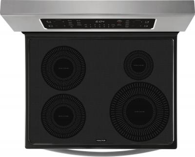 30" Frigidaire Gallery 5.4 Cu. Ft. Freestanding Induction Range With Air Fry In Stainless Steel - GCRI305CAF