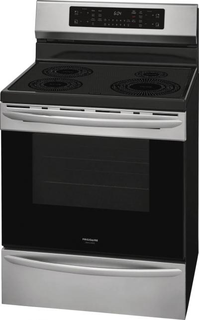 30" Frigidaire Gallery 5.4 Cu. Ft. Freestanding Induction Range With Air Fry In Stainless Steel - GCRI305CAF