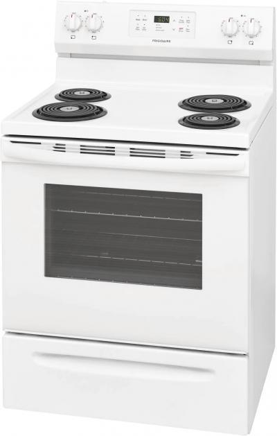 30" Frigidaire 5.3 Cu. Ft. Free-Standing Self Clean Electric Range - CFEF3016VW