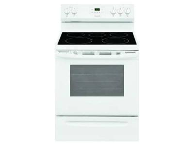 30" Frigidaire 5.3 Cu. Ft. Free Standing Electric Range With 5 Burners - FCRE305CAW