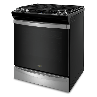 30" Whirlpool 5.8 Cu. Ft. Slide in Gas Range - WEG745H0LZ