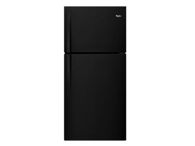 30" Whirlpool 19.2 Cu.Ft. Top-Freezer Refrigerator With LED Interior Lighting - WRT549SZDB