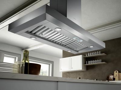 48" Elica Vavano Island Range Hood - EVI648S1