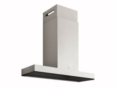 36" Elica Iconic Series Haiku Wall Mounted Range Hood In White Krion - EHK636WH