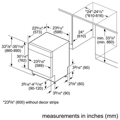 Bosch SHE3AR72UC specifications