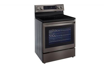 Lg instaview thinq oven best sale with air fry