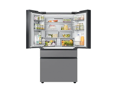 36" Samsung 28.8 Cu. Ft. Bespoke 4-Door French Door Refrigerator with Beverage Center - F-RF29BB861212