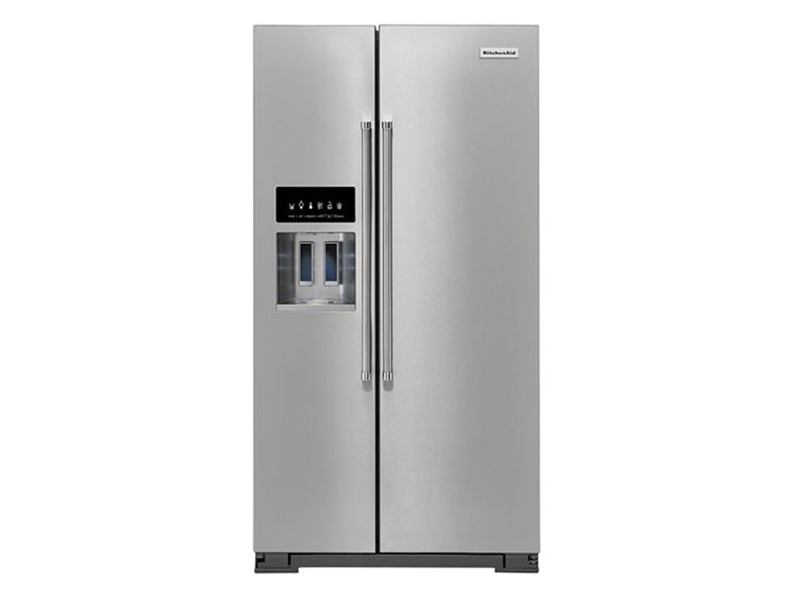 KitchenAid 24.8 Cu. Ft. Side-by-Side Refrigerator Stainless Steel