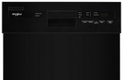 18" Whirlpool Small-Space Compact Dishwasher with Stainless Steel Tub - WDF518SAHB