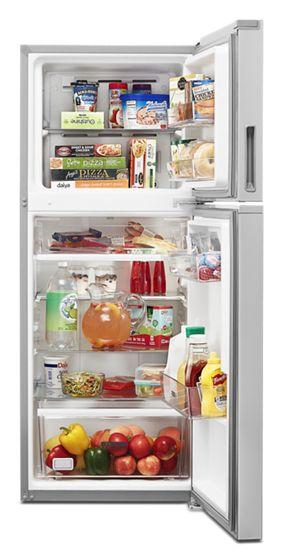 24" Whirlpool 11.6 Cu. Ft. Top-Freezer Refrigerator In Fingerprint Resistant Stainless Steel - WRT312CZJZ