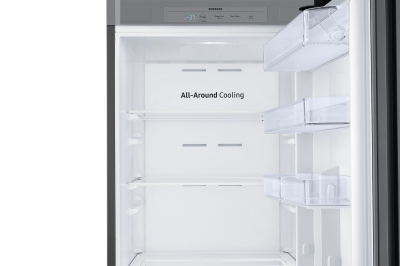 24" Samsung 14 Cu. Ft. Bespoke 1-door Column Refrigerator With Grey Matte Glass Panel - F-RR14T7414A31