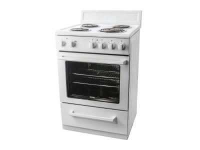 24" Danby 2.5 Cu. Ft. FSE Coil Range In White - DERM240WC