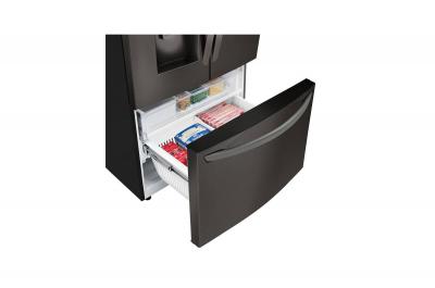 36" LG 22 Cu.Ft. WiFi Enabled Counter Depth French Door Refrigerator - LFXC22526D