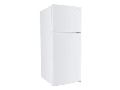 28" Danby 18 Cu. Ft. Top Mount Refrigerator in White - DFF176B1WDB