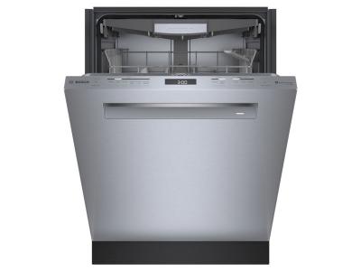 24" Bosch 800 Series Dishwasher Brushed steel anti-fingerprint - SHP78CP5N
