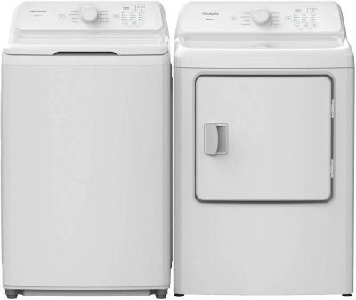 27" Frigidaire 7 Cu. Ft. Gas Front Load Dryer White - FLVG7000AW
