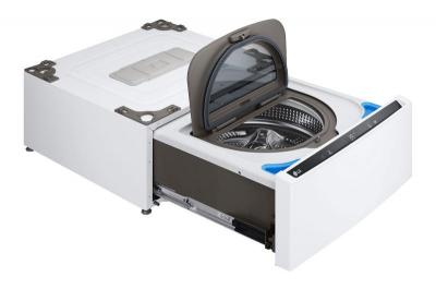 27" LG 1.0 Cu. Ft. SideKick Pedestal Washer - WD300CW