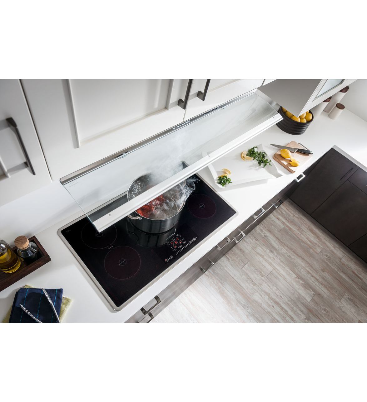 kitchenaid touch stove top