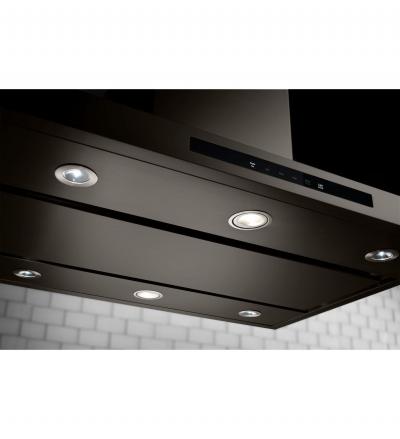 36" KitchenAid Island-Mount, 3-Speed Canopy Hood - KVIB606DBS