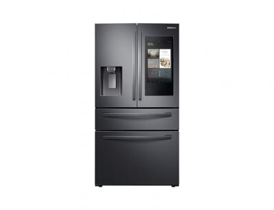 36" Samsung 28 Cu. Ft. French Door Refrigerator With Touch Screen Family Hub - RF28R7551SG