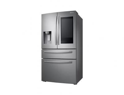 36" Samsung 28 cu. ft. French Door Refrigerator With 21.5” Touch Screen Family Hub - RF28R7551SR