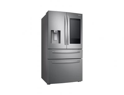 36" Samsung 28 cu. ft. French Door Refrigerator With 21.5” Touch Screen Family Hub - RF28R7551SR