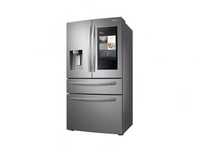 36" Samsung 28 cu. ft. French Door Refrigerator With 21.5” Touch Screen Family Hub - RF28R7551SR