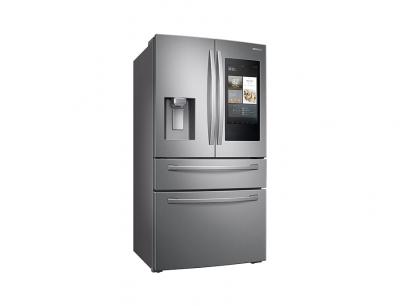 36" Samsung 28 cu. ft. French Door Refrigerator With 21.5” Touch Screen Family Hub - RF28R7551SR